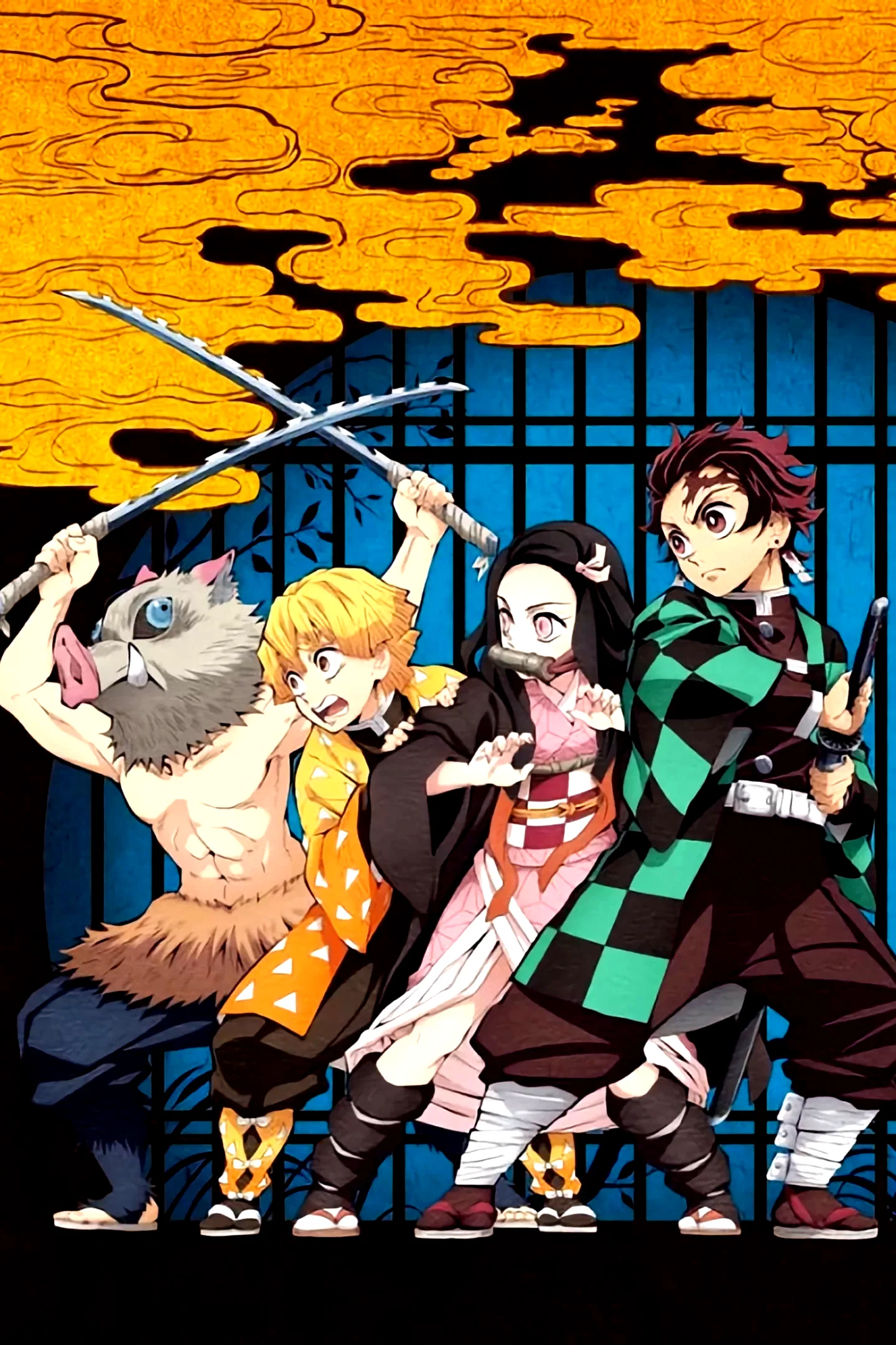 Affiche de la collection : Demon Slayer: Kimetsu no Yaiba - Saga