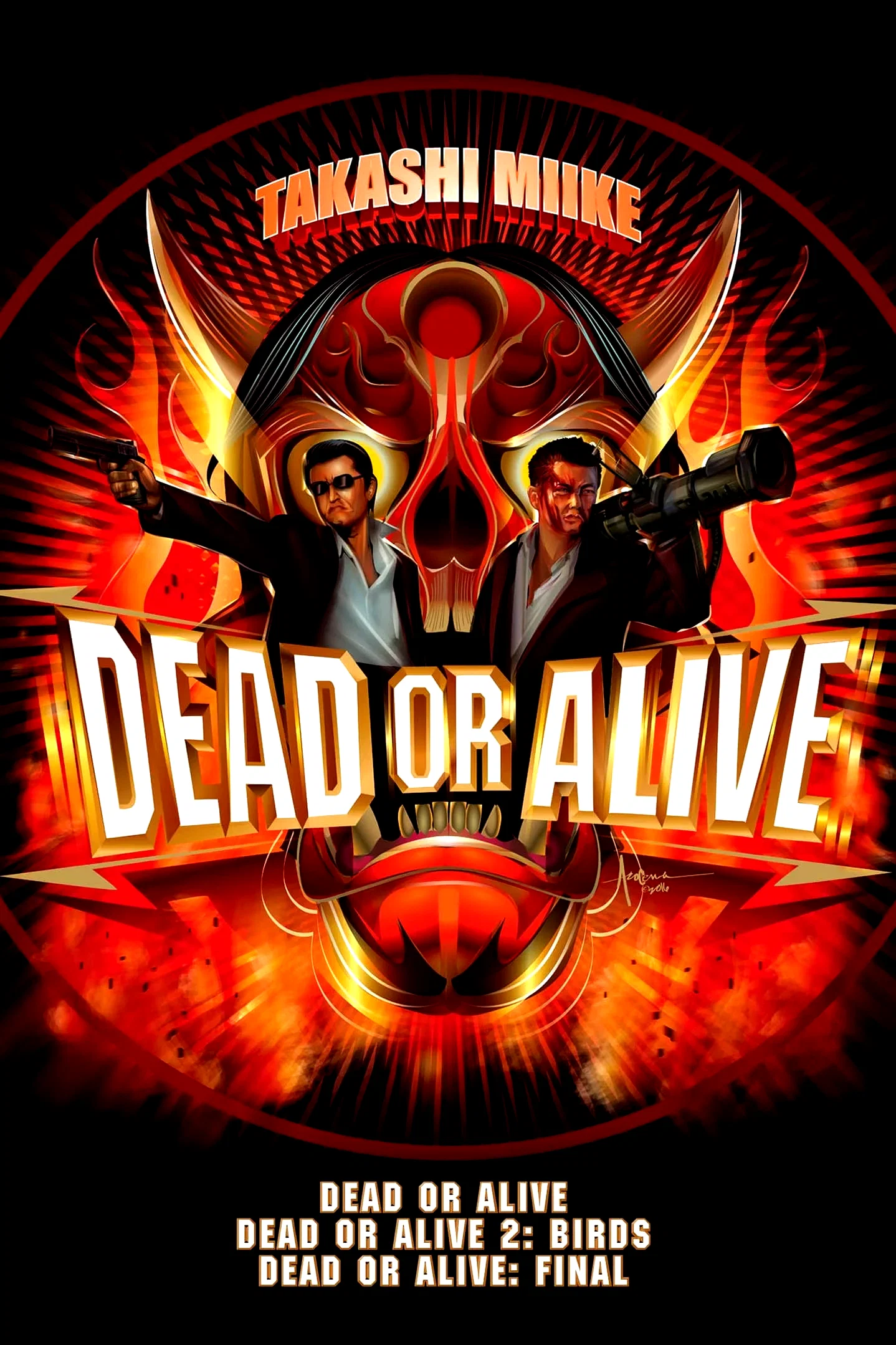 Affiche de la collection : Dead or Alive - Saga