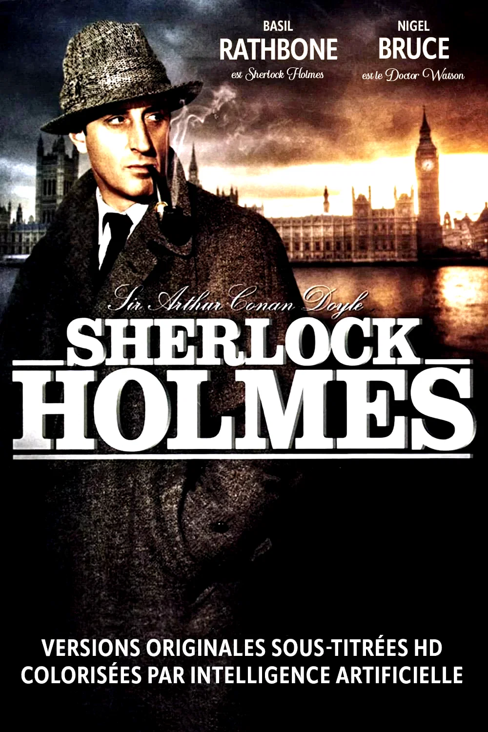 Affiche de la collection : Sherlock Holmes (1939) - Saga