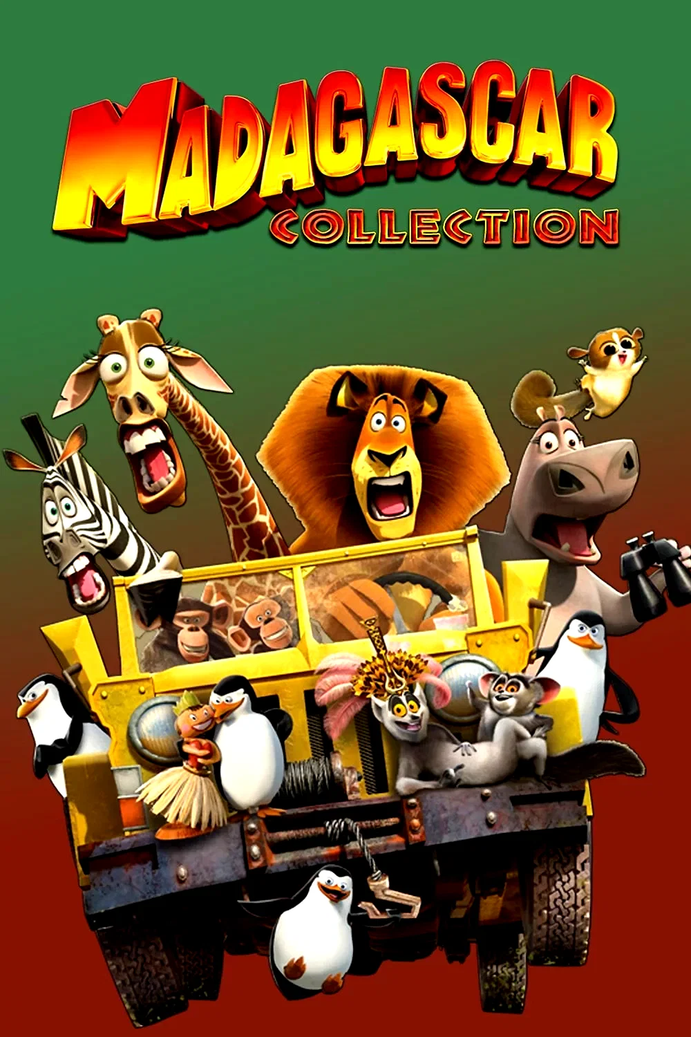 Affiche de la collection : Madagascar - Saga