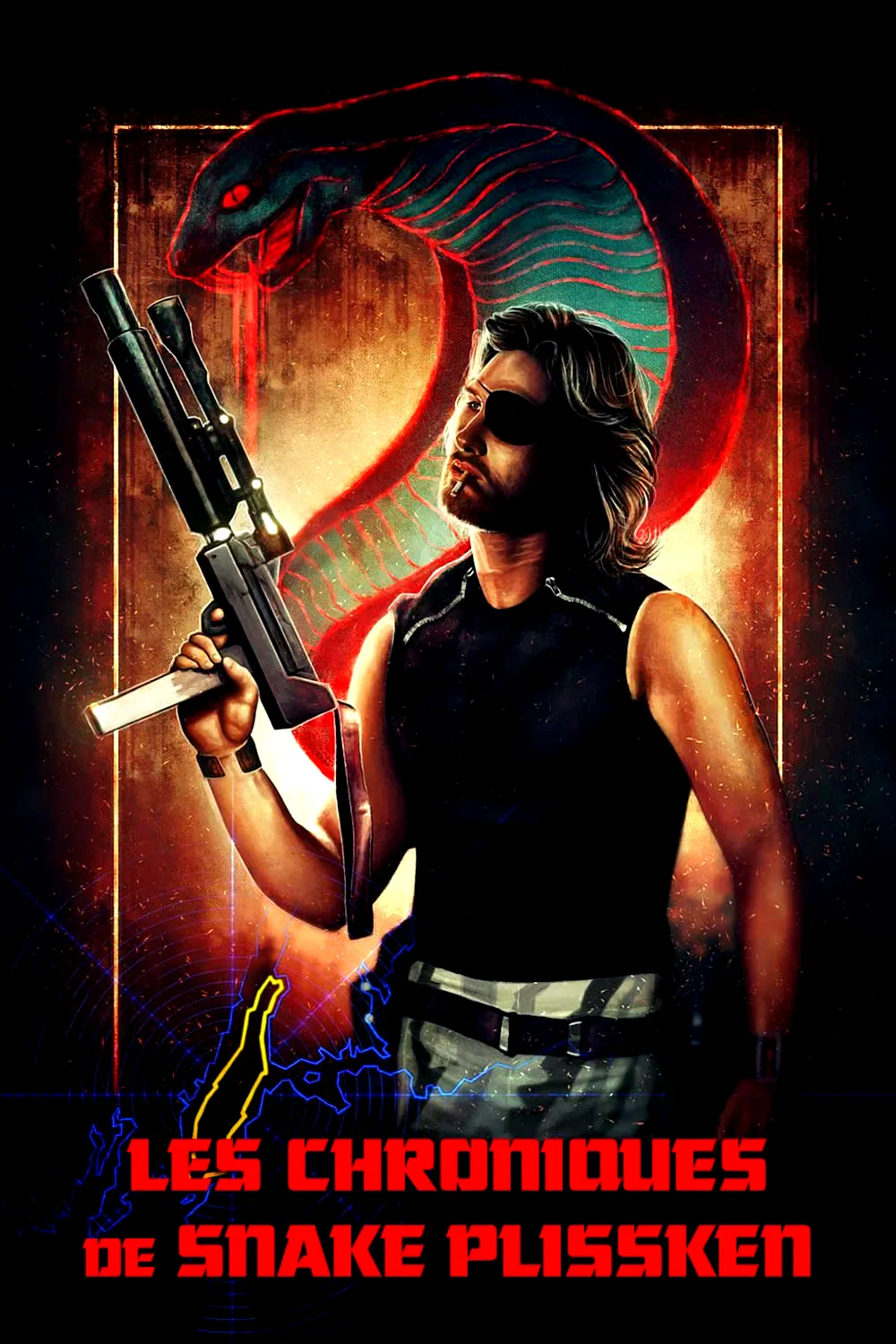 Affiche de la collection : Les Chroniques de Snake Plissken - Saga