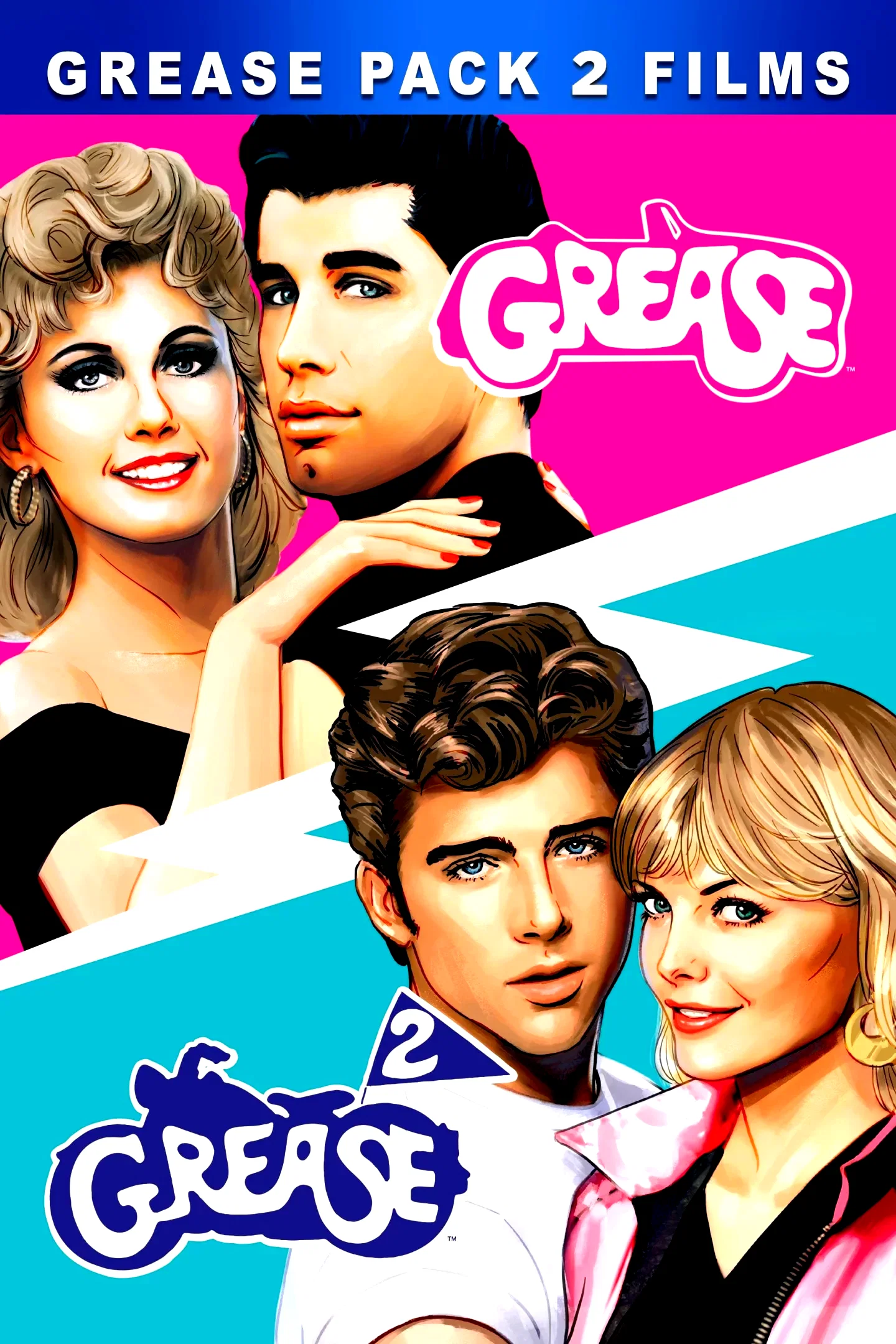Affiche de la collection : Grease - Saga