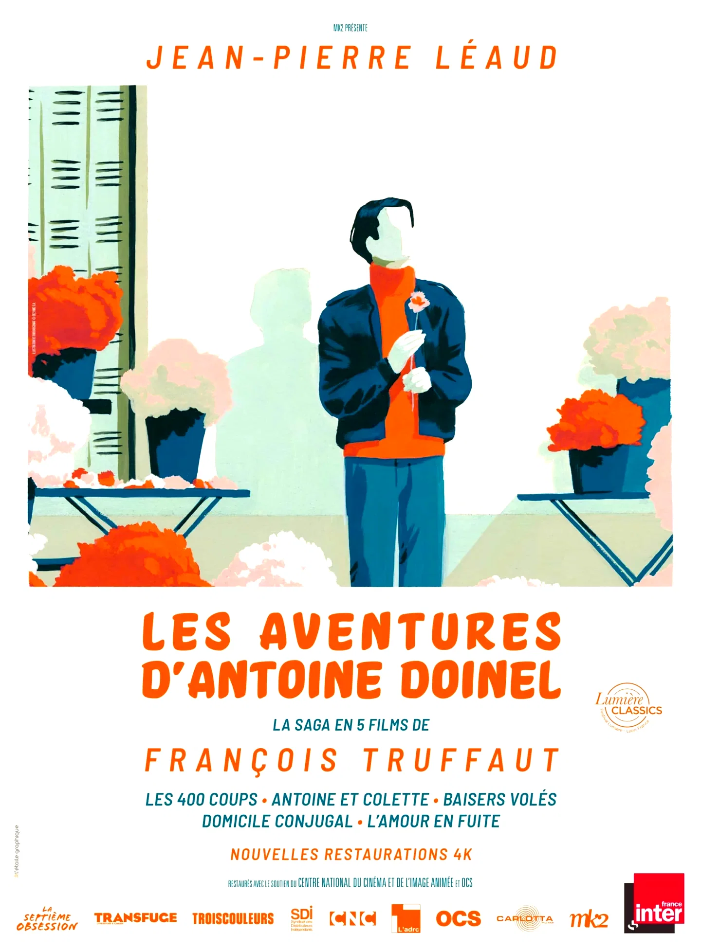 Affiche de la collection : Les Aventures d'Antoine Doinel - Saga