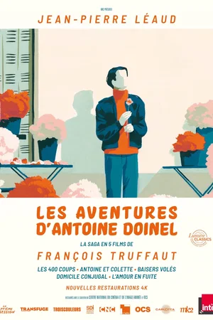 Affiche de la saga : Les Aventures d'Antoine Doinel - Saga