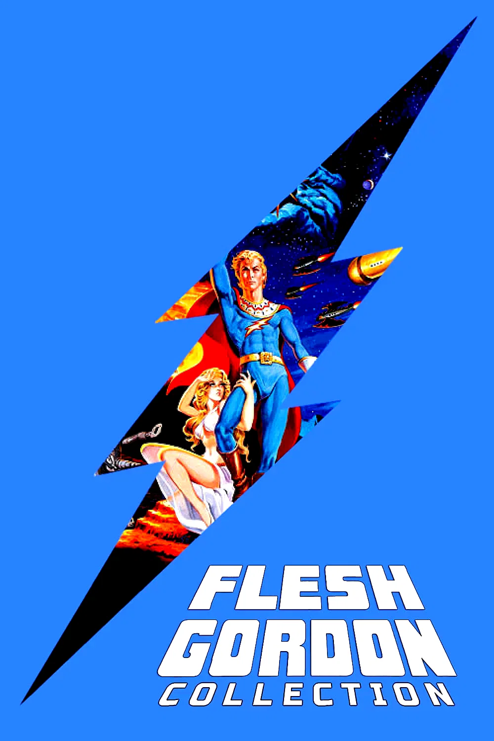 Affiche de la collection : Flesh Gordon - Saga