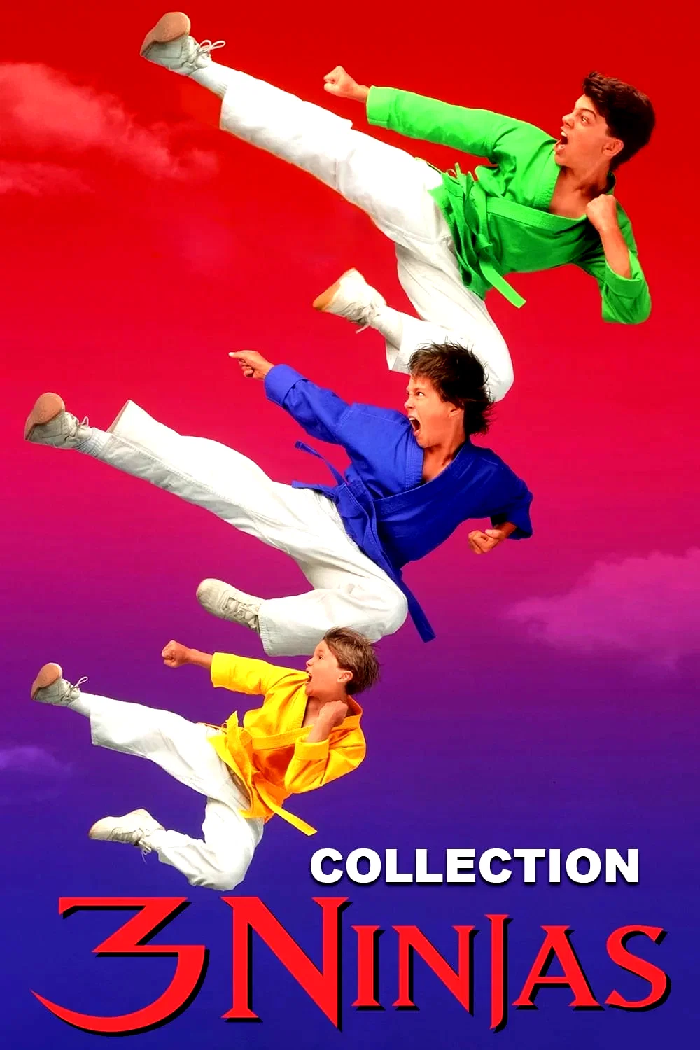 Affiche de la collection : Ninja Kids : Les 3 Ninjas - Saga