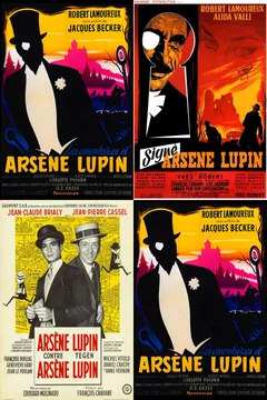 Affiche de la collection : Arsène Lupin (Robert Lamoureux) - Saga