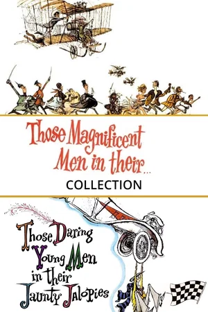 Affiche de la saga : Ces Merveilleux Fous Volants - Saga