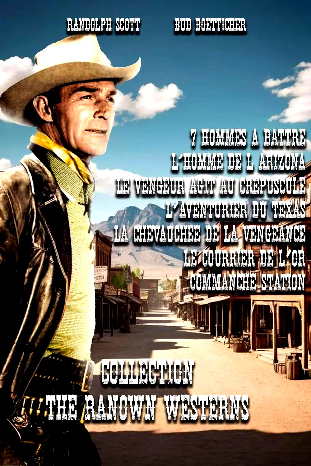 Affiche de la collection : The Ranown Cycle Westerns Collection