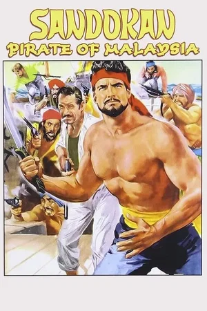 Affiche de la saga : Sandokan avec Steve Reeves - Saga