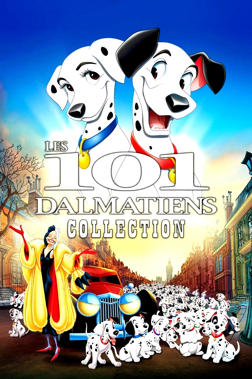 Affiche de la collection : Les 101 Dalmatiens (Animation) - Saga