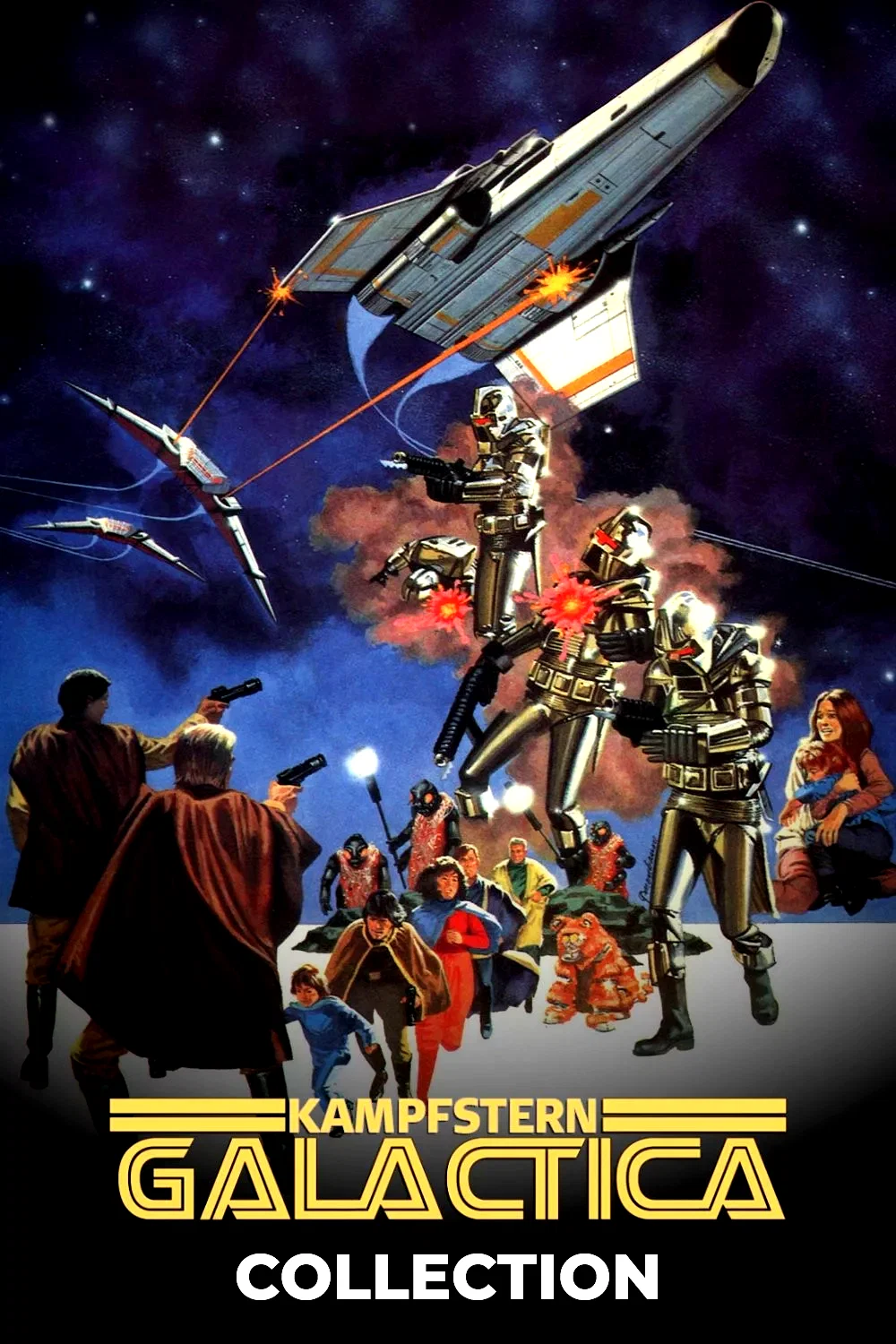 Affiche de la collection : Battlestar Galactica (Original) - Saga