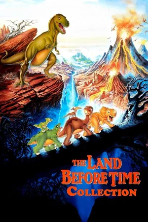 Affiche de la saga : Le Petit Dinosaure - Saga