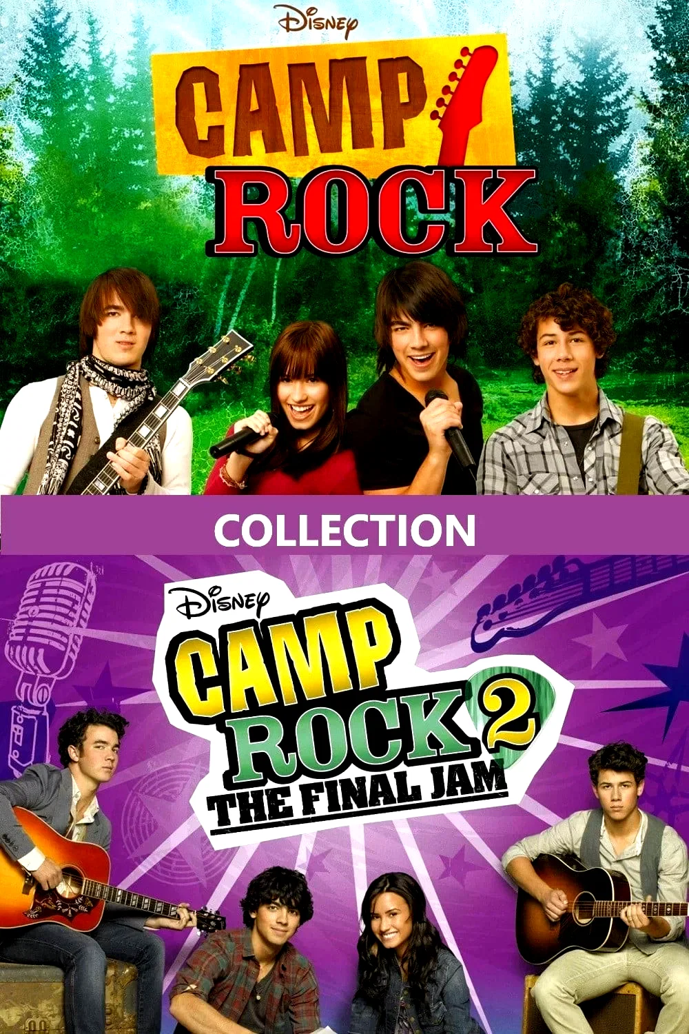 Affiche de la collection : Camp Rock - Saga
