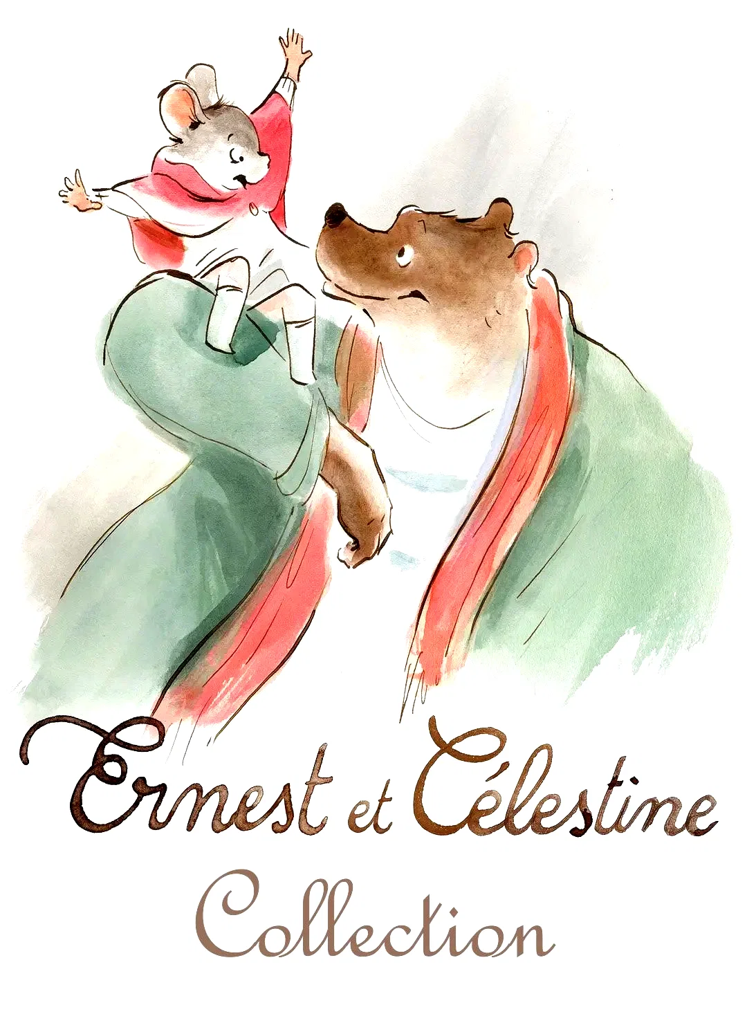 Affiche de la collection : Ernest & Celestine Collection