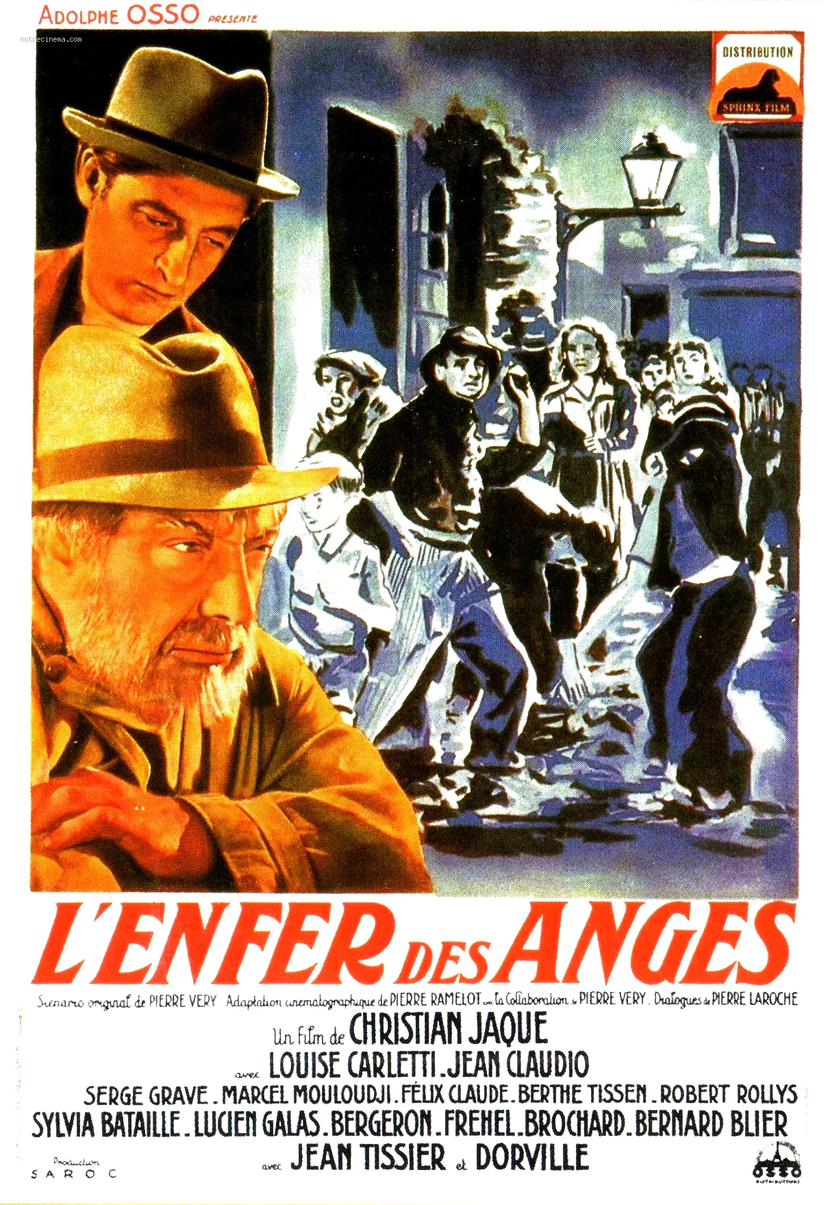 Affiche du film : L'enfer des anges