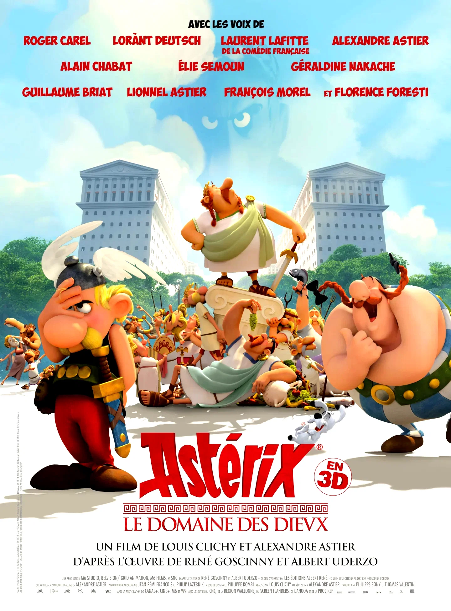 Affiche du film : Asterix - Le Domaine des Dieux 
