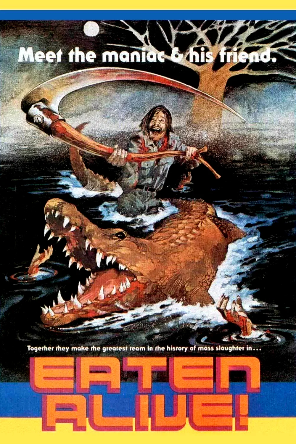 Affiche du film : Le crocodile de la mort