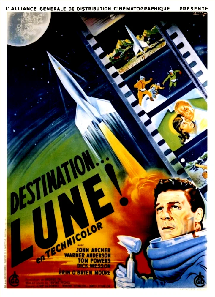 Affiche du film : Destination lune