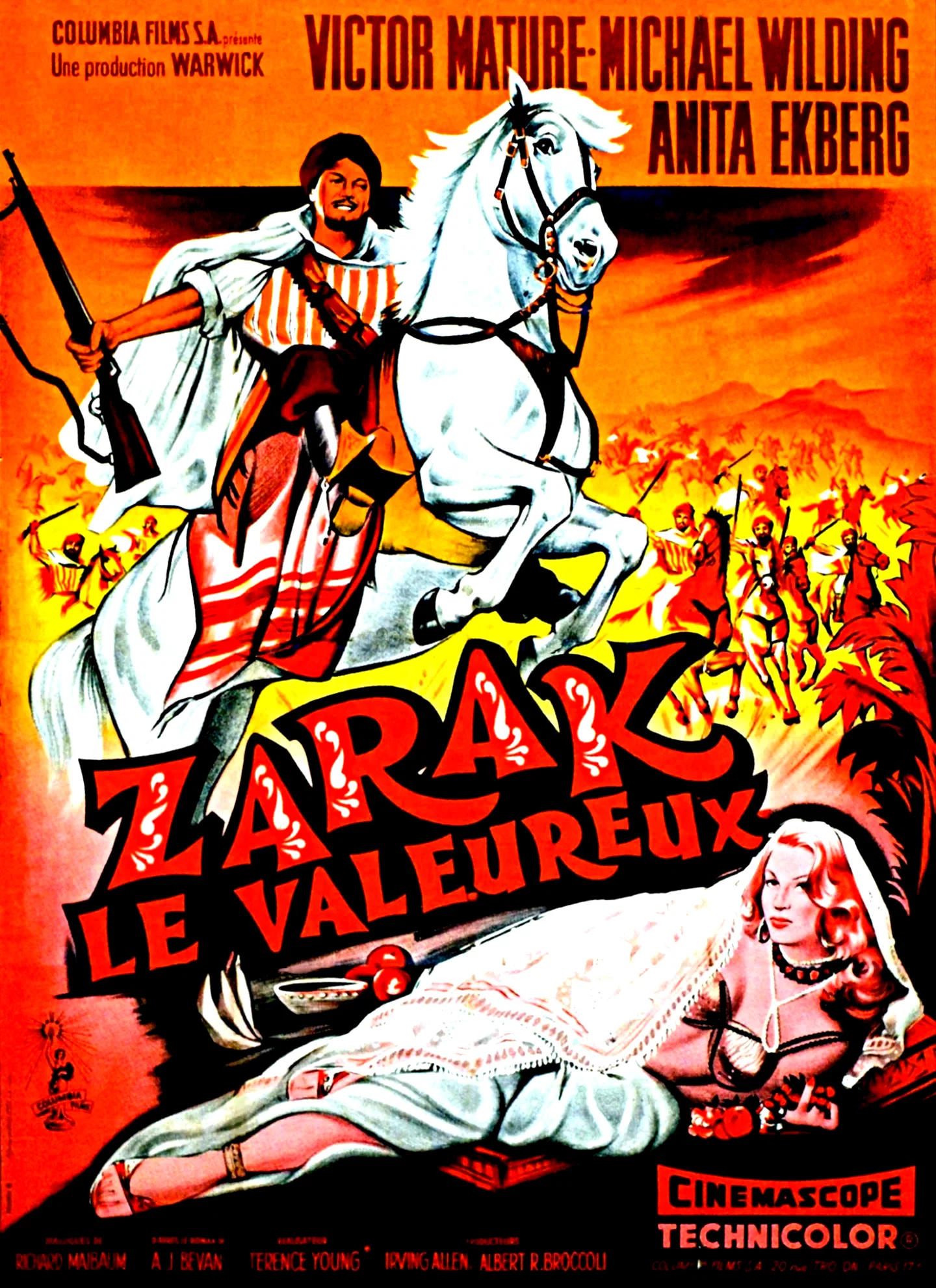 Affiche du film : Zarak le valeureux