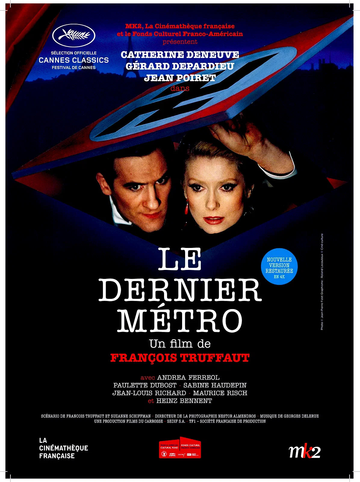 Affiche du film : Le dernier métro