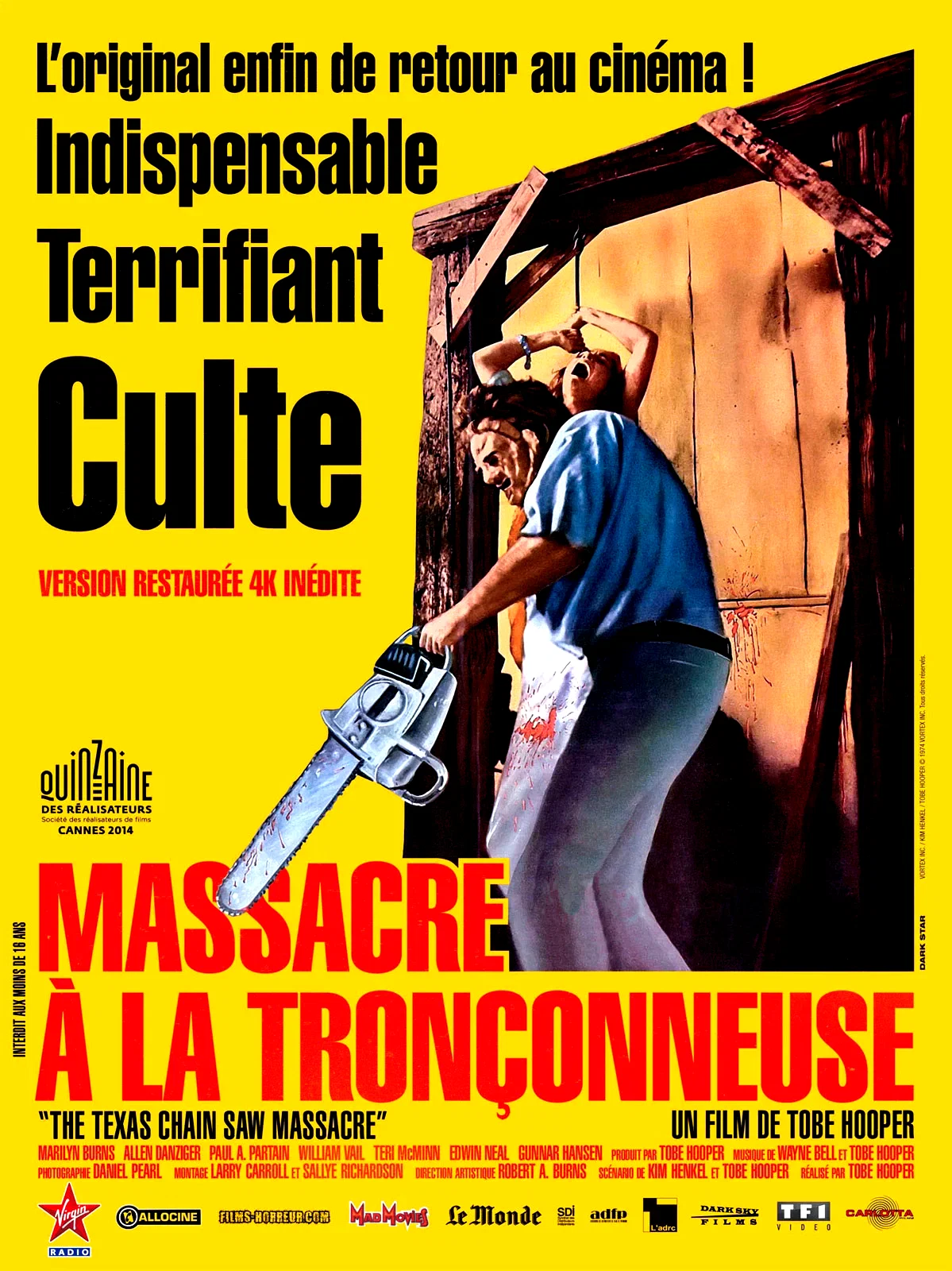 Affiche du film : Massacre a la tronconneuse