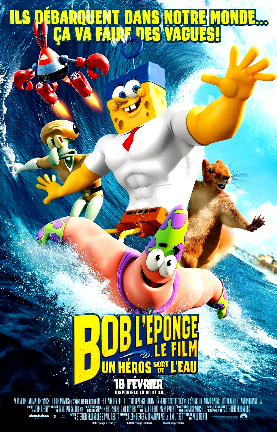 Photo du film : Bob l'éponge - le film : un héros sort de l'eau
