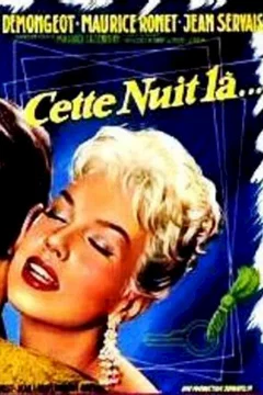Affiche du film Cette nuit la