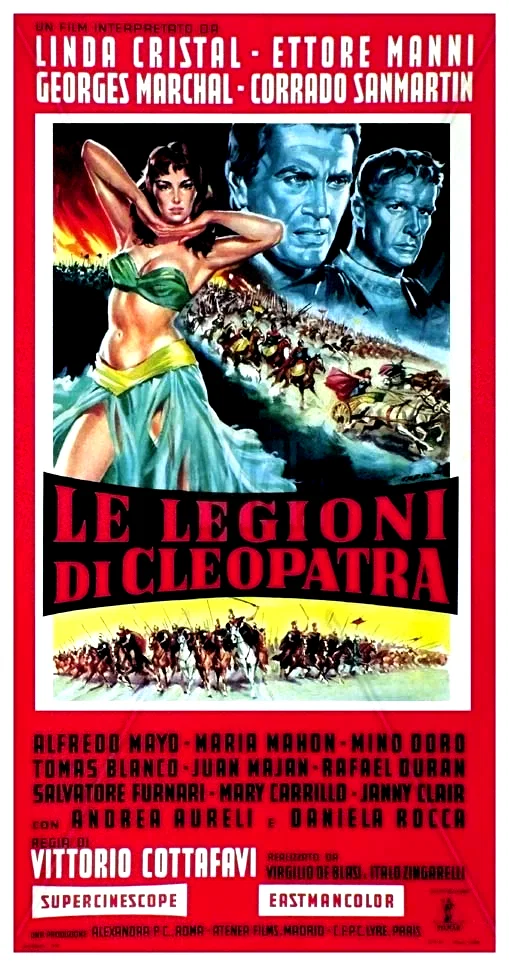 Affiche du film : Les Légions de Cléopâtre