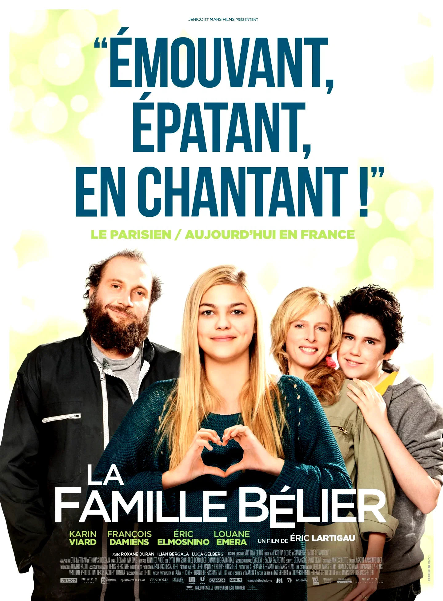 Affiche du film : La Famille Bélier