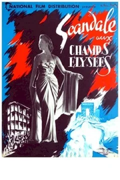 Affiche du film Scandale aux champs elysees