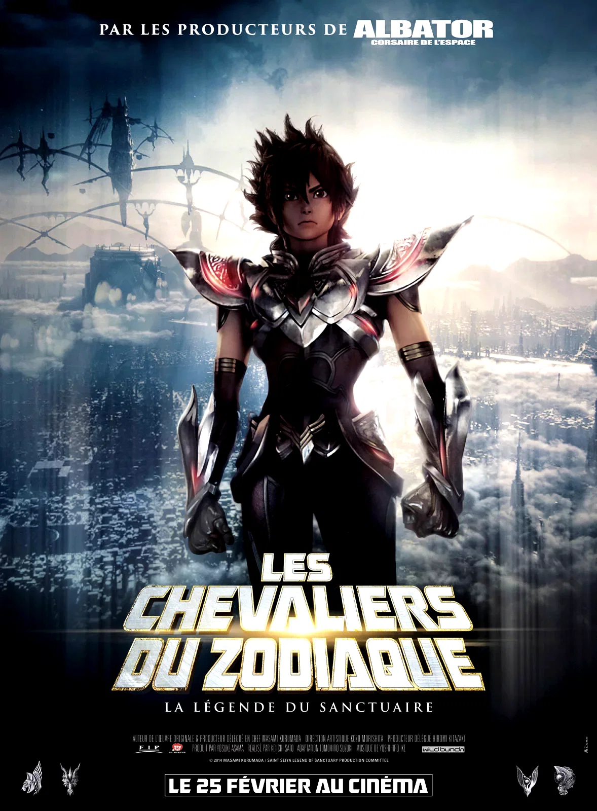 Affiche du film : Les Chevaliers du Zodiaque - La légende du sanctuaire