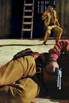 Affiche du film Au paradis a coups de revolver