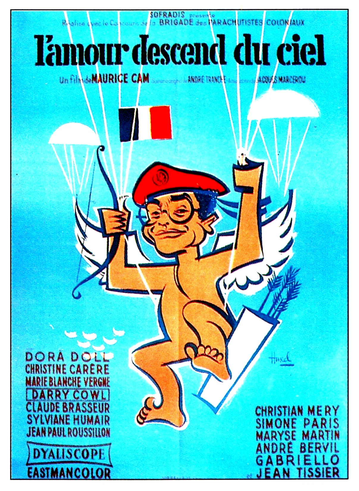Affiche du film : L'amour descend du ciel