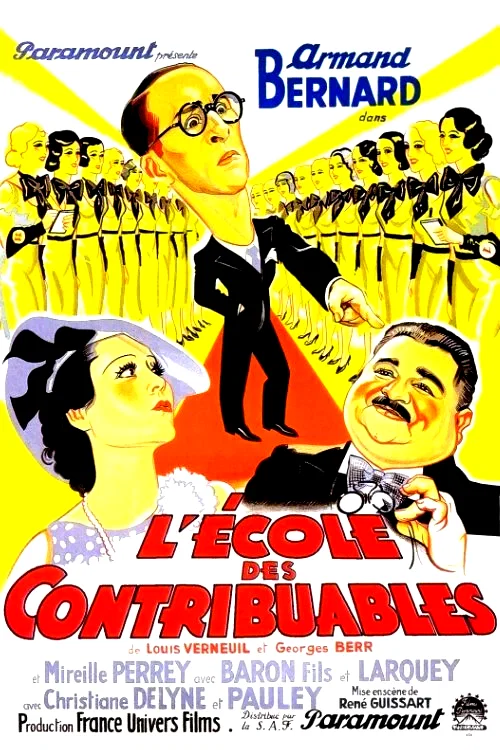 Affiche du film : L'ecole des contribuables