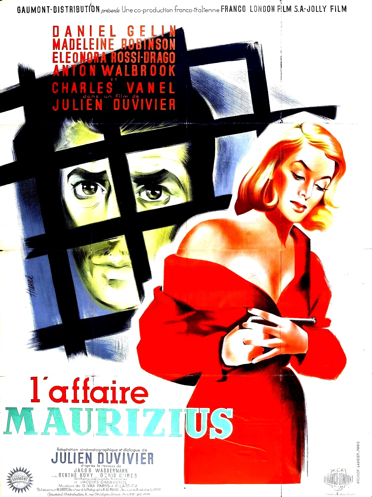 Affiche du film : L'affaire maurizius