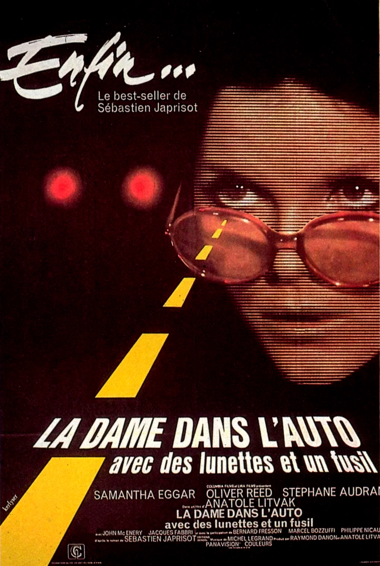 Affiche du film : La dame dans l'auto avec des lunette