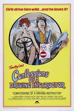 Affiche du film = Confessions d'un moniteur d'auto ec