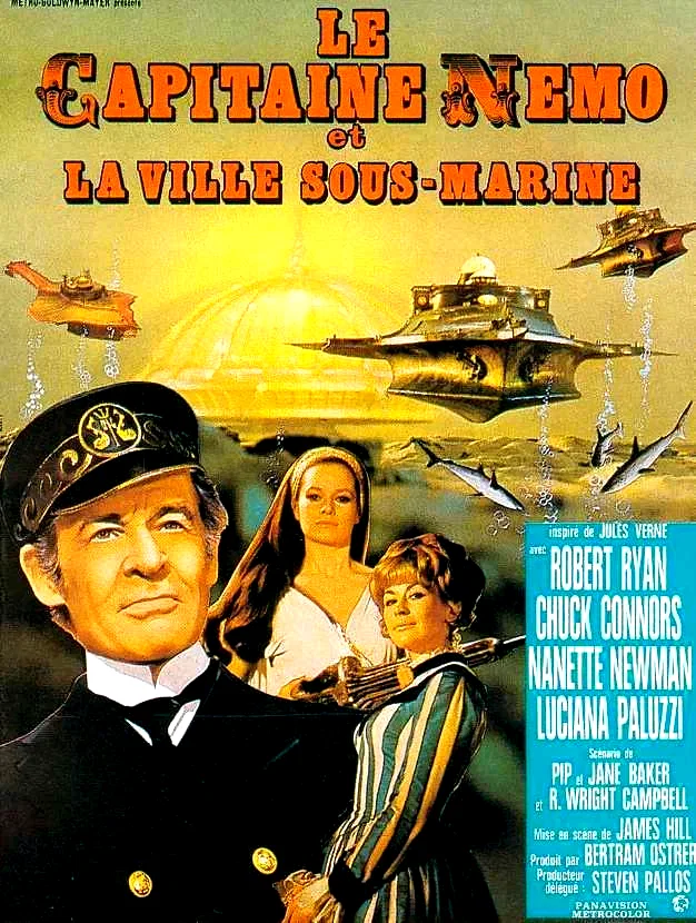 Affiche du film : Le capitaine nemo et la ville sous-ma