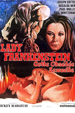 Affiche du film Lady frankenstein cette obsedee sexue