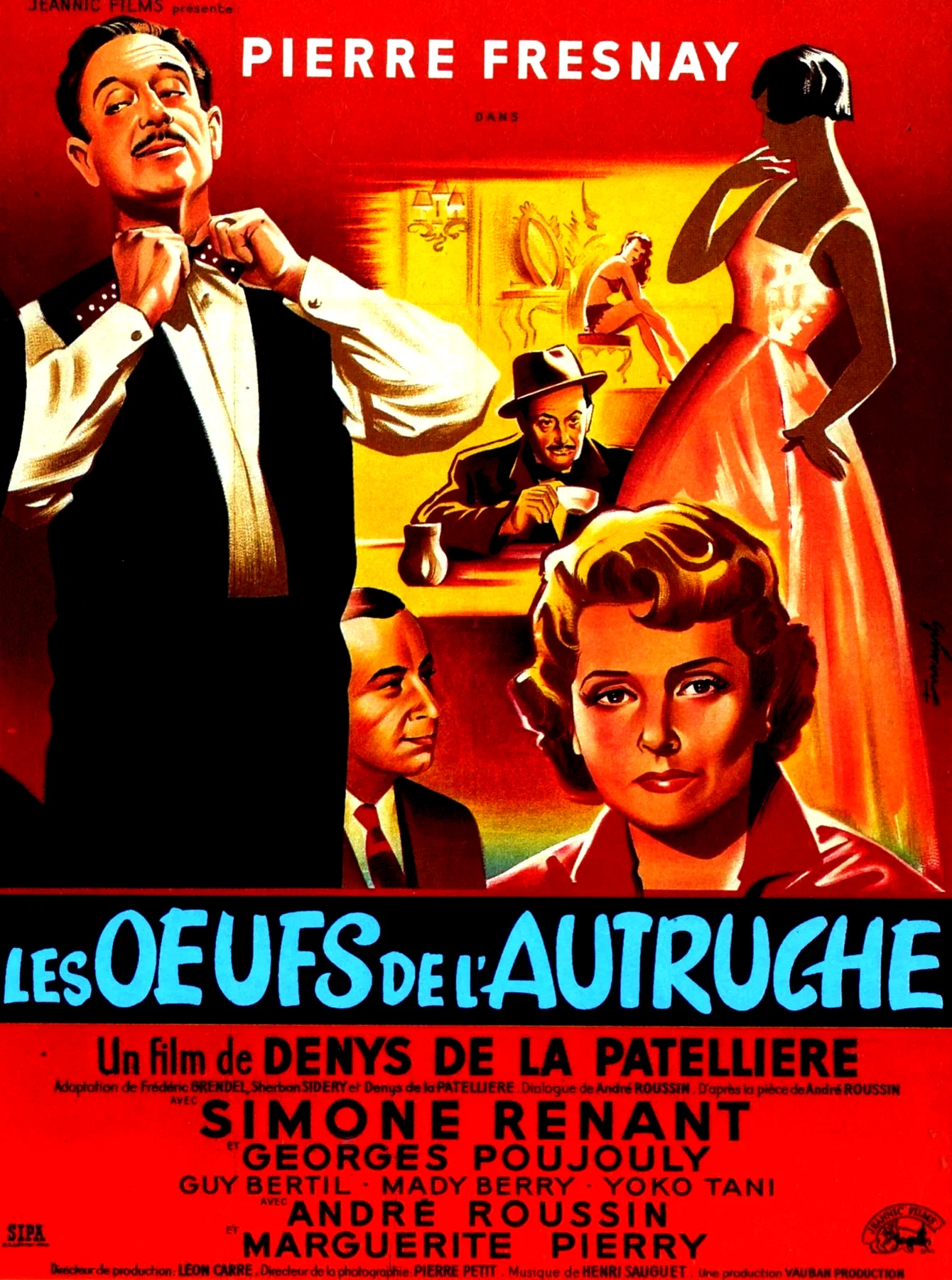 Affiche du film : Les oeufs de l'autruche