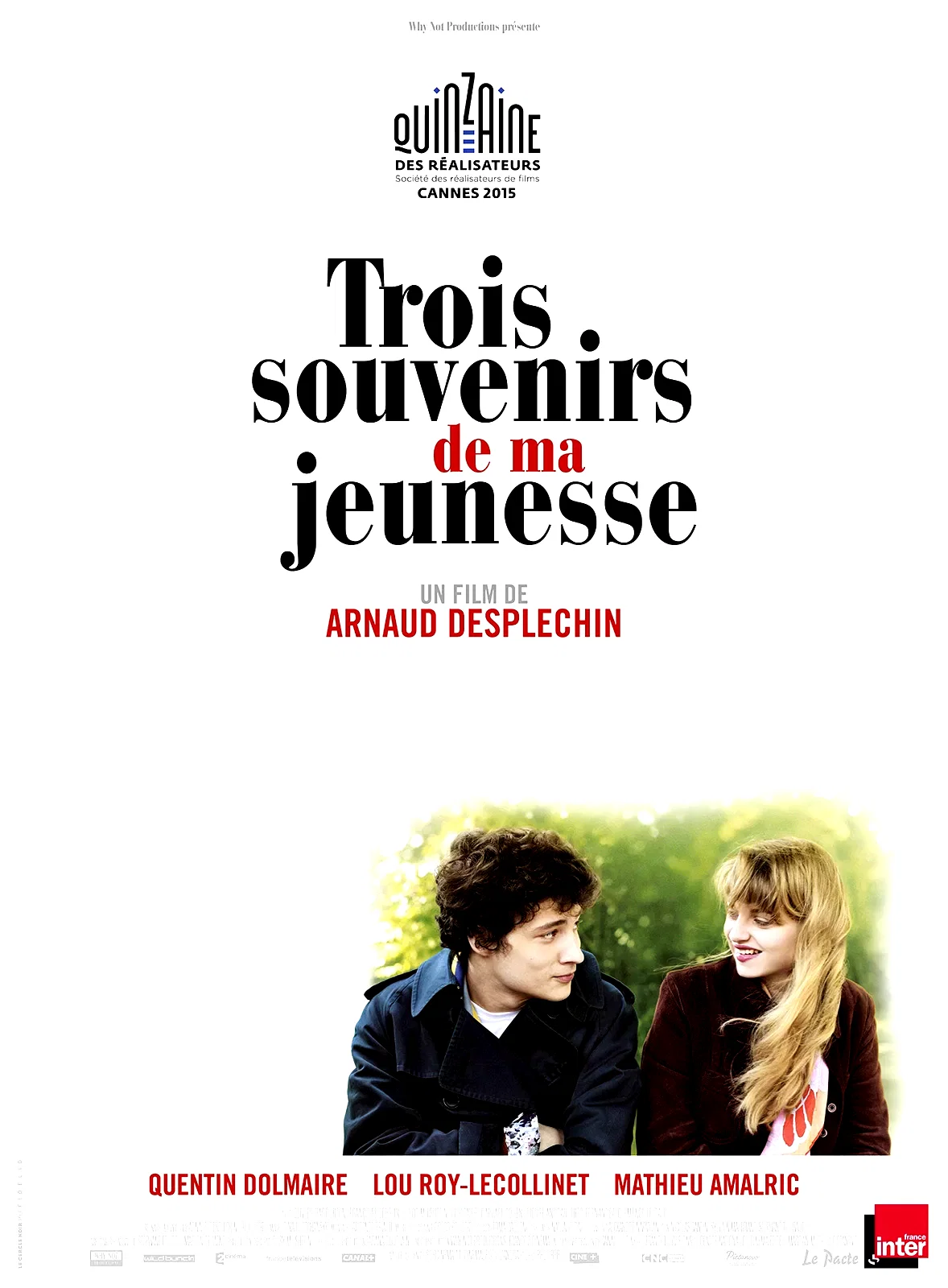 Affiche du film : Trois souvenirs de ma jeunesse