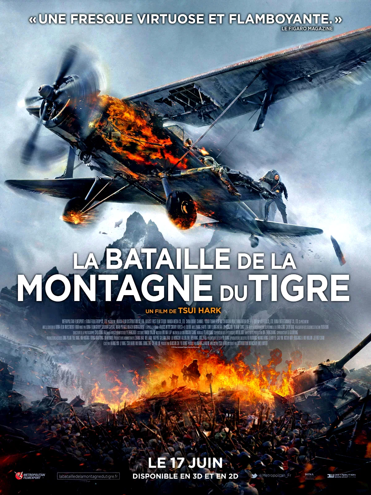 Affiche du film : La Bataille de la Montagne du Tigre
