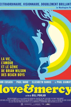 Affiche du film = Love & Mercy, la véritable histoire de Brian Wilson des Beach Boys