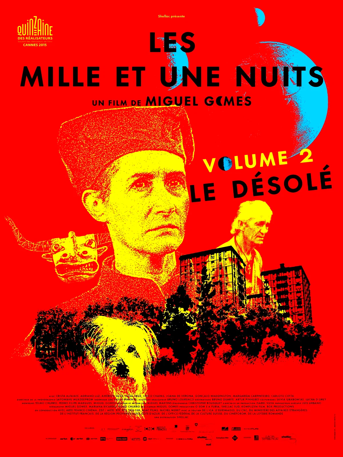 Affiche du film : Les Mille Et Une Nuits, volume 2 : le désolé