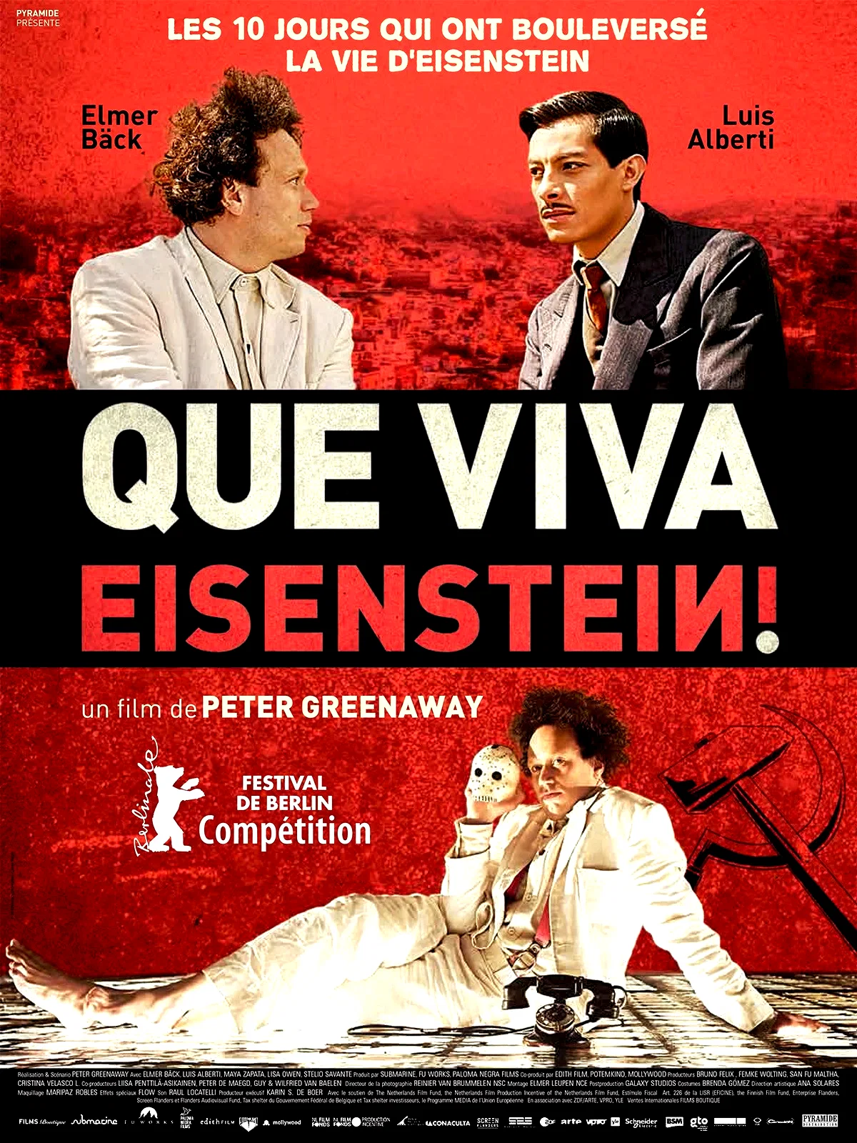Affiche du film : Que viva Eisenstein !