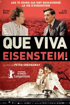 Affiche du film = Que viva Eisenstein !