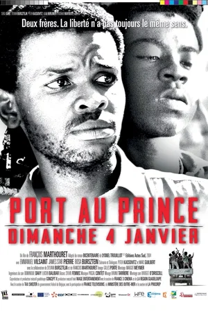Affiche du film : Port-au-Prince, dimanche 4 janvier