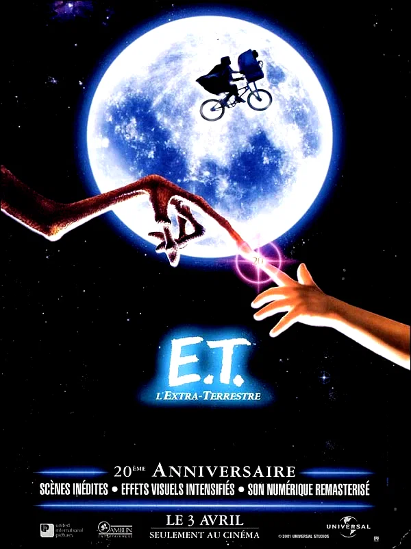 Affiche du film : E.T. l'extra-terrestre