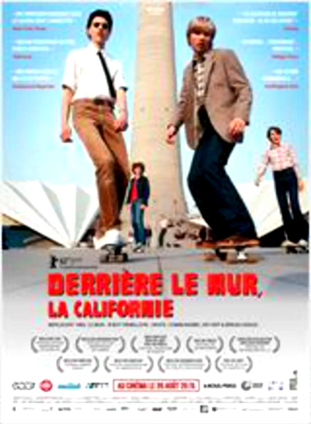 Affiche du film : Derrière le mur, la Californie